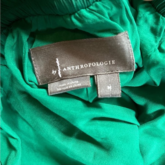 Anthropologie jewel-toned green maxi skirt - Picture 6 of 7